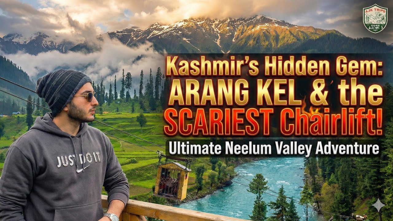 Maut ka Safar? 😱 Arang Kel's Most Dangerous Chairlift! | Neelum Valley Kashmir 🏔️