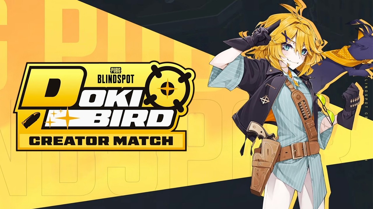 【PUBG: BLINDSPOT $15k CREATOR MATCH】The content team #PUBGPartner【Dokibird】