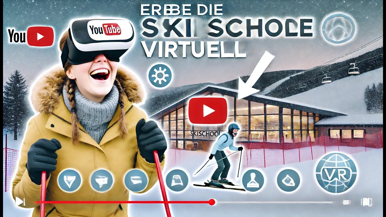 Entdecken Sie das beste virtuelle Erlebnis für Skischulen.Emotionen und Informationen in jedem Klick