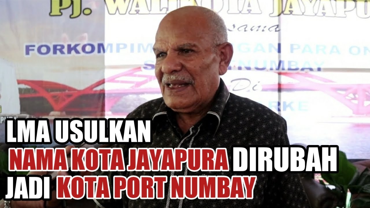 Masyarakat Adat Usulkan Nama Kota Jayapura, Diganti Menjadi Port Numbay || Teraspapua