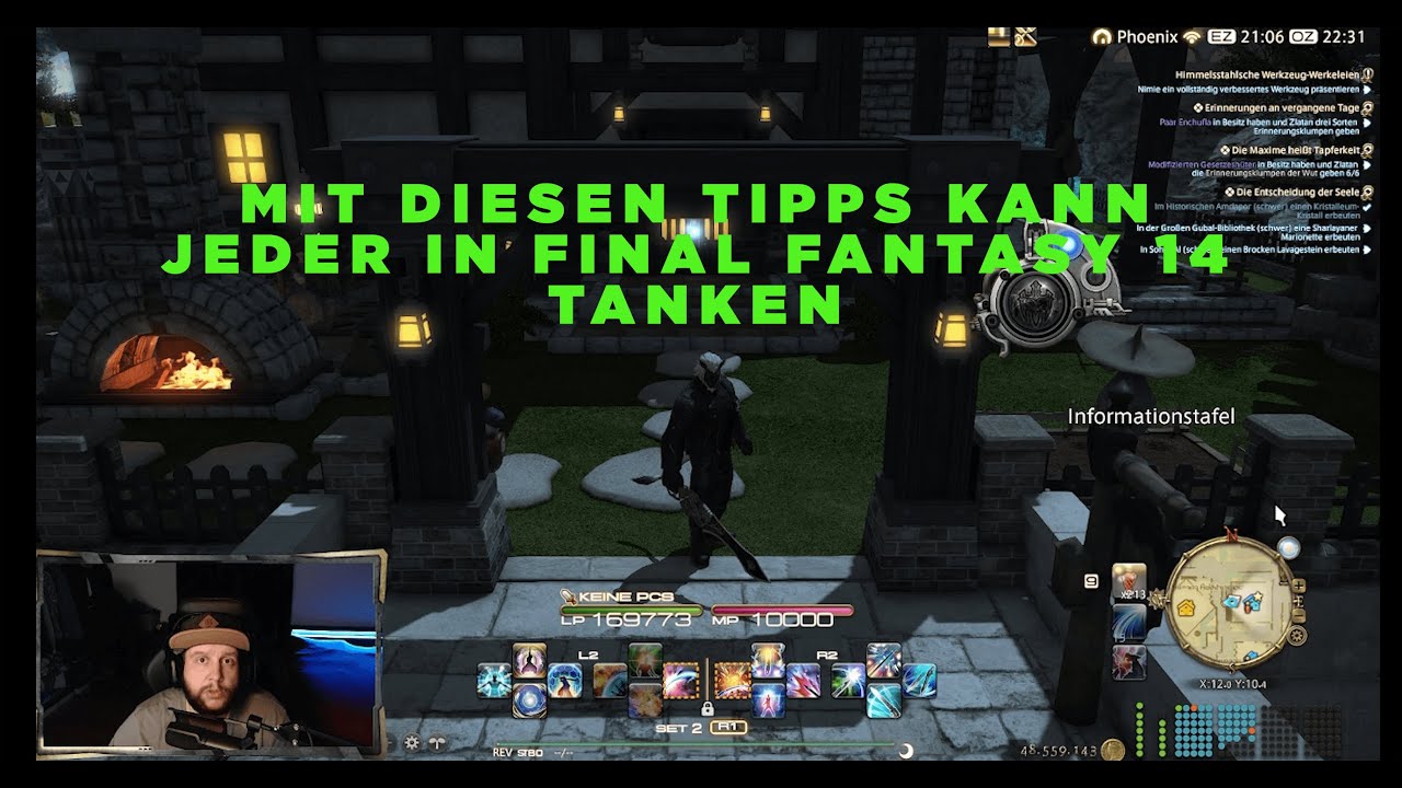Final Fantasy 14 Tank Starter Guide Deutsch, 8 Tipps für einen guten Anfang als Tank!