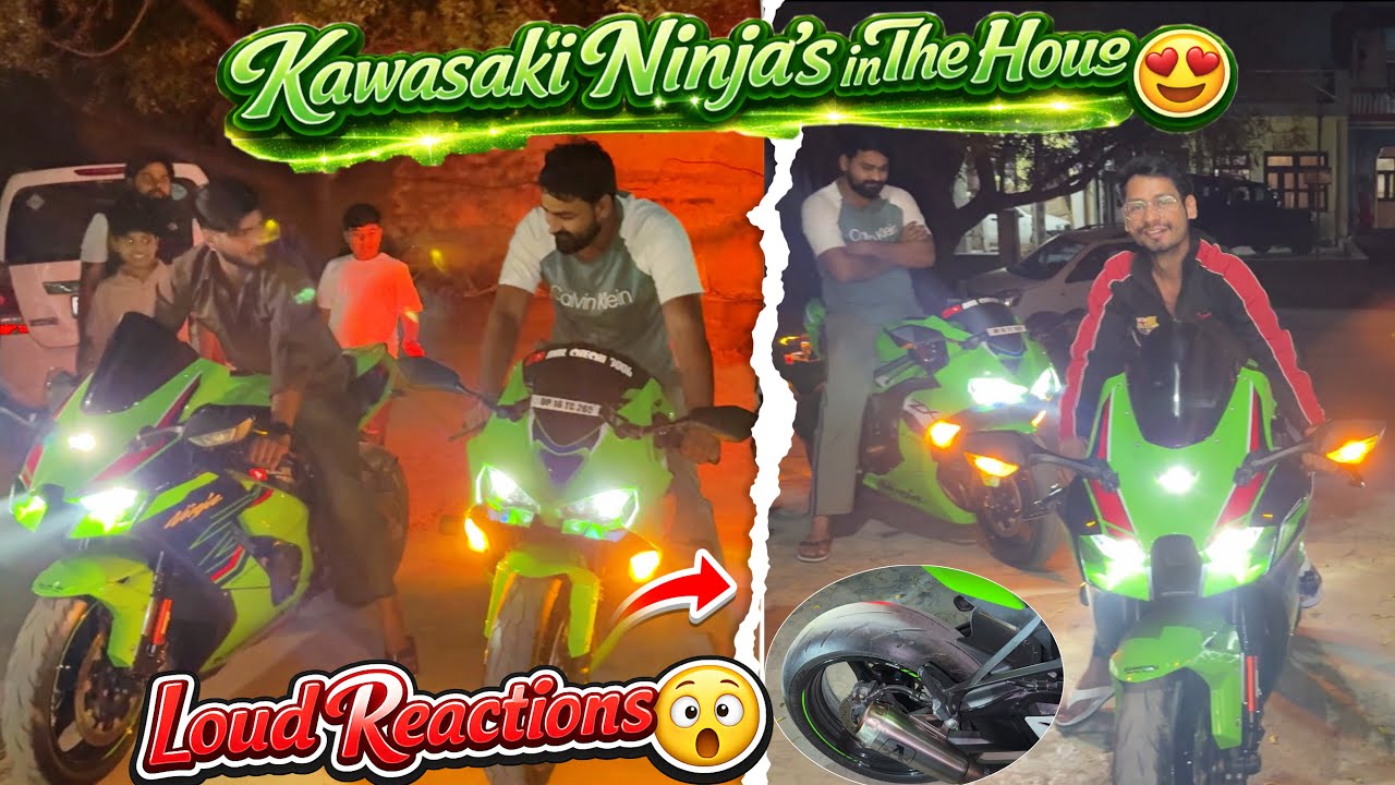 Ninja ZX10R Le Aye😍 Bheed Lag Gayi Logo Ki😮 | Abhishek | Deepak Anish Comedy 