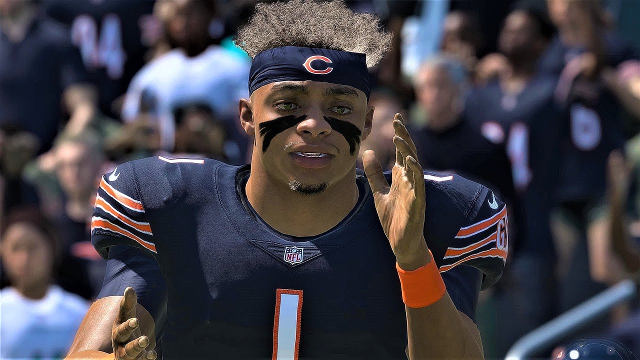 Madden 22 Next Gen Justin Fields Bears Beast Mode Exhibition All Madden Edition PS5 Game Play