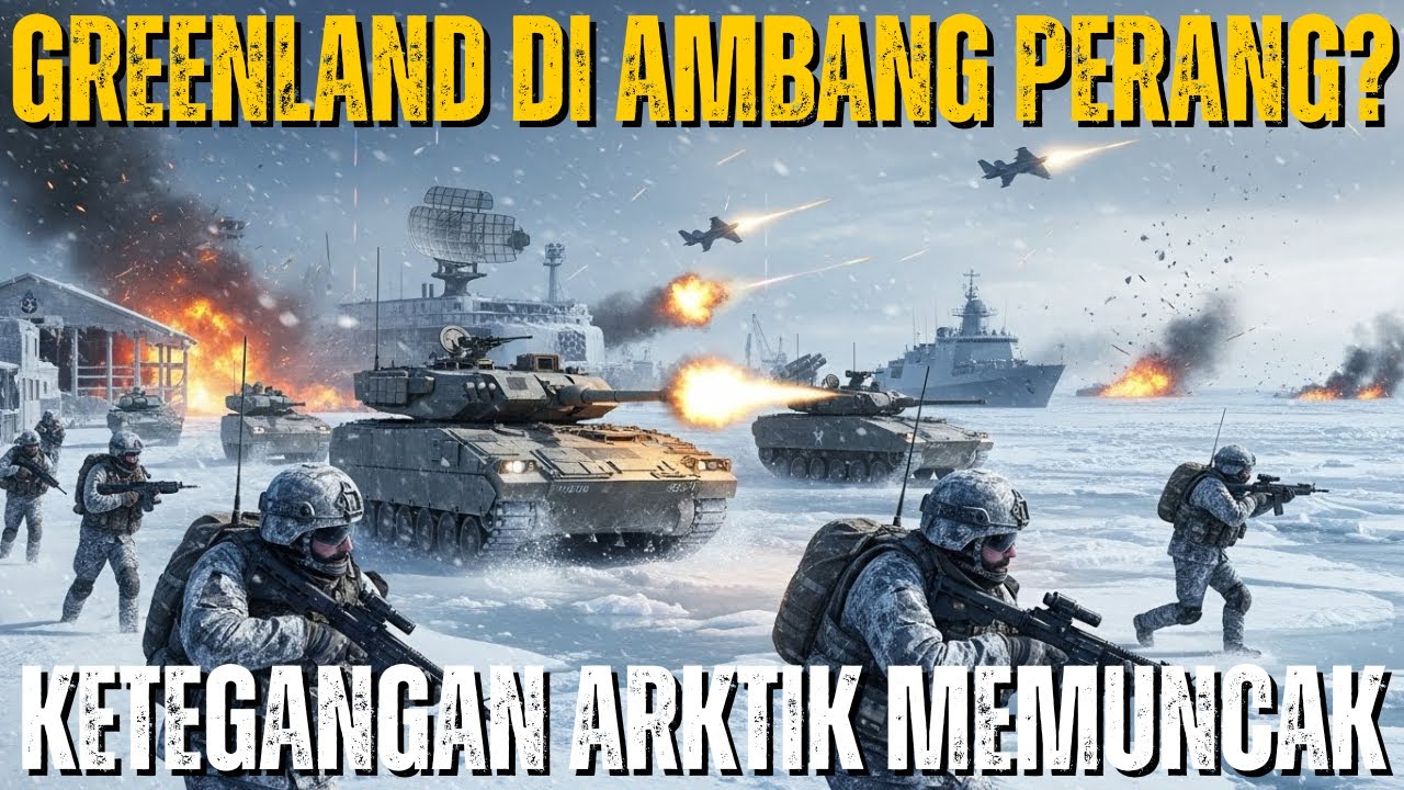 Arktik Memanas‼️NATO Mendarat di Greenland, Dunia di Ambang Retak? | Analisis Geopolitik