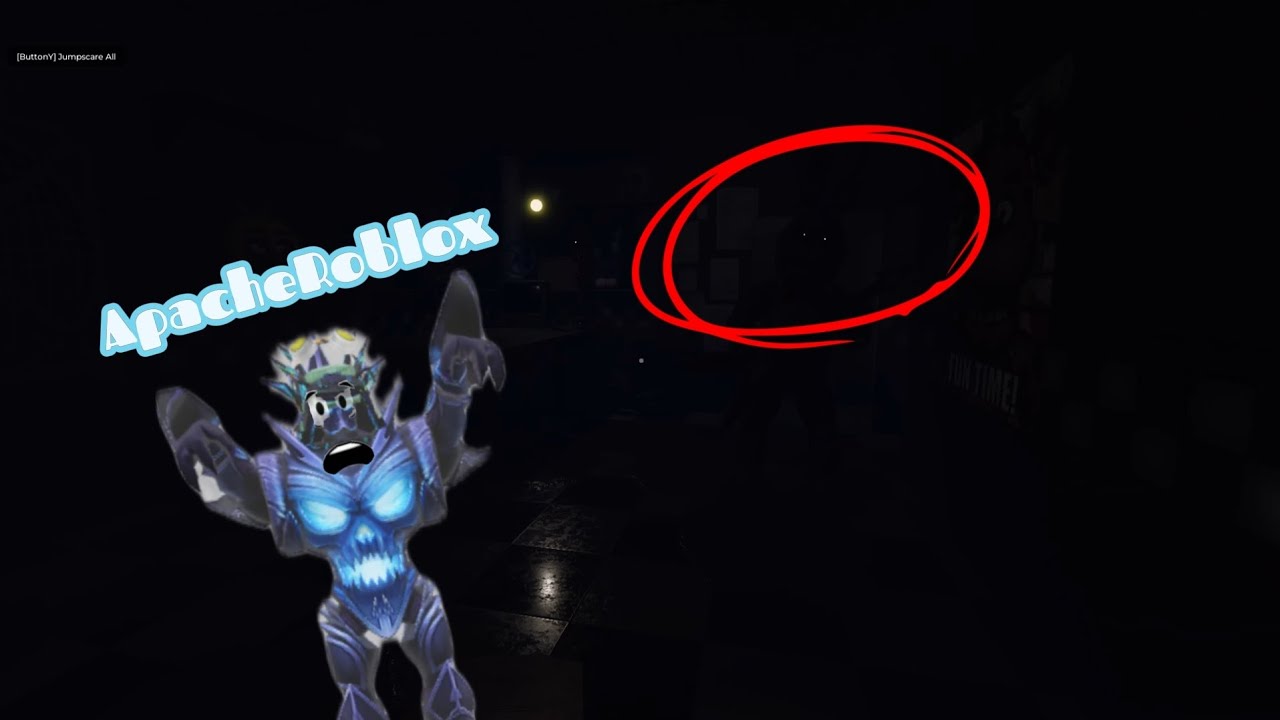 FNAF 1 on the Blox!! 😝 wit/ Golden & Marsh 