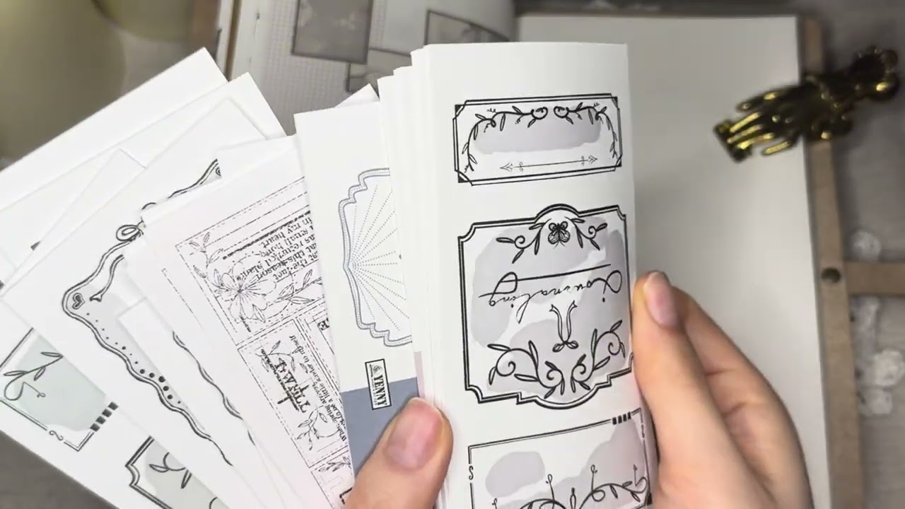 다꾸asmr)사각사각종이소리📝옌니옌니스토어/감성다꾸/빈티지다꾸/다꾸템/다꾸하울/잠오는소리#문구덕후 #다꾸 #다꾸템하울 #journal #journaling 