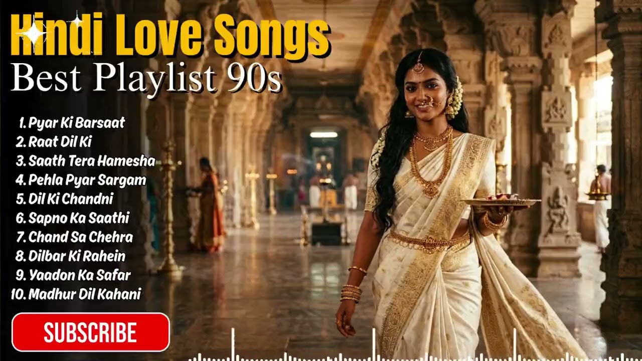 Golden Era Bollywood Love Songs 90s ✨ Evergreen Romantic Playlist