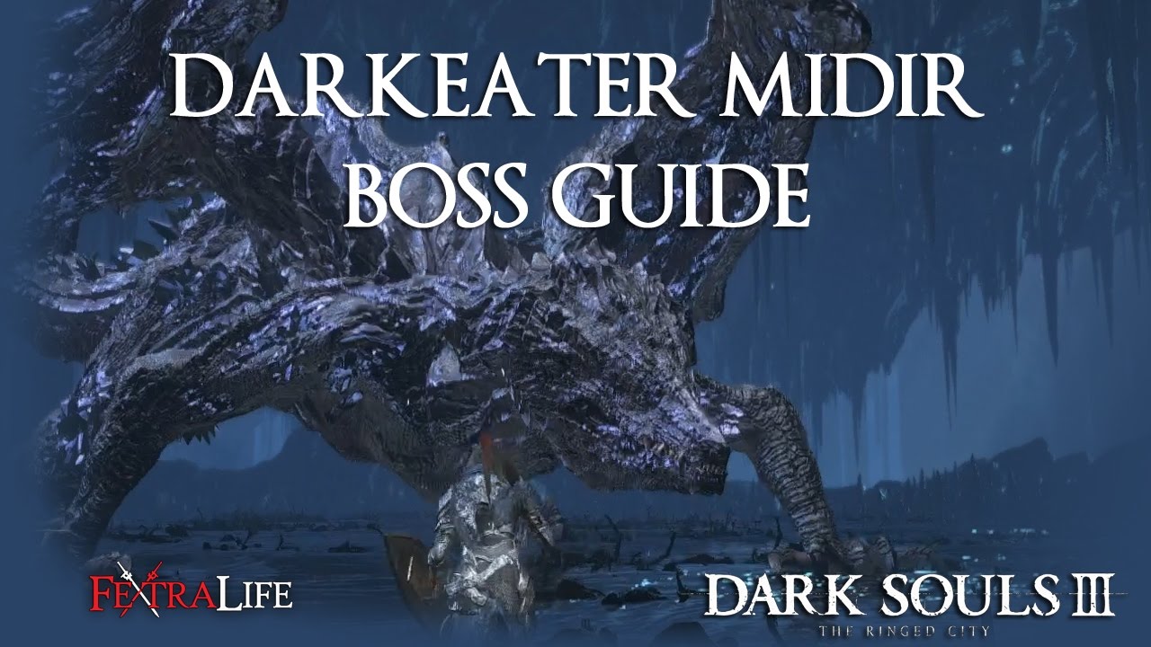 Dark Souls 3 The Ringed City Мидир Пожиратель Тьмы Руководство по сражению с боссом