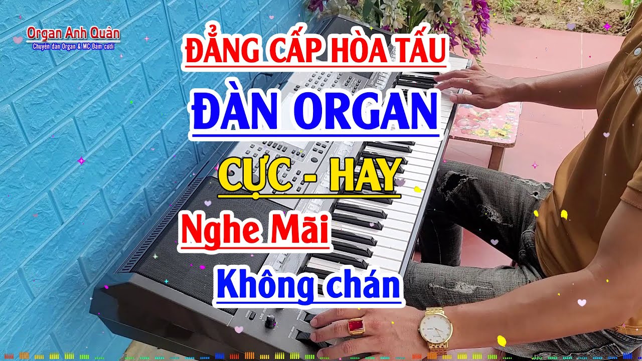 Siêu Phẩm Hòa Tấu Đàn Organ - Hòa Tấu Bolero Nhạc Hay Nghe Mãi Không Chán - Organ Anh Quân