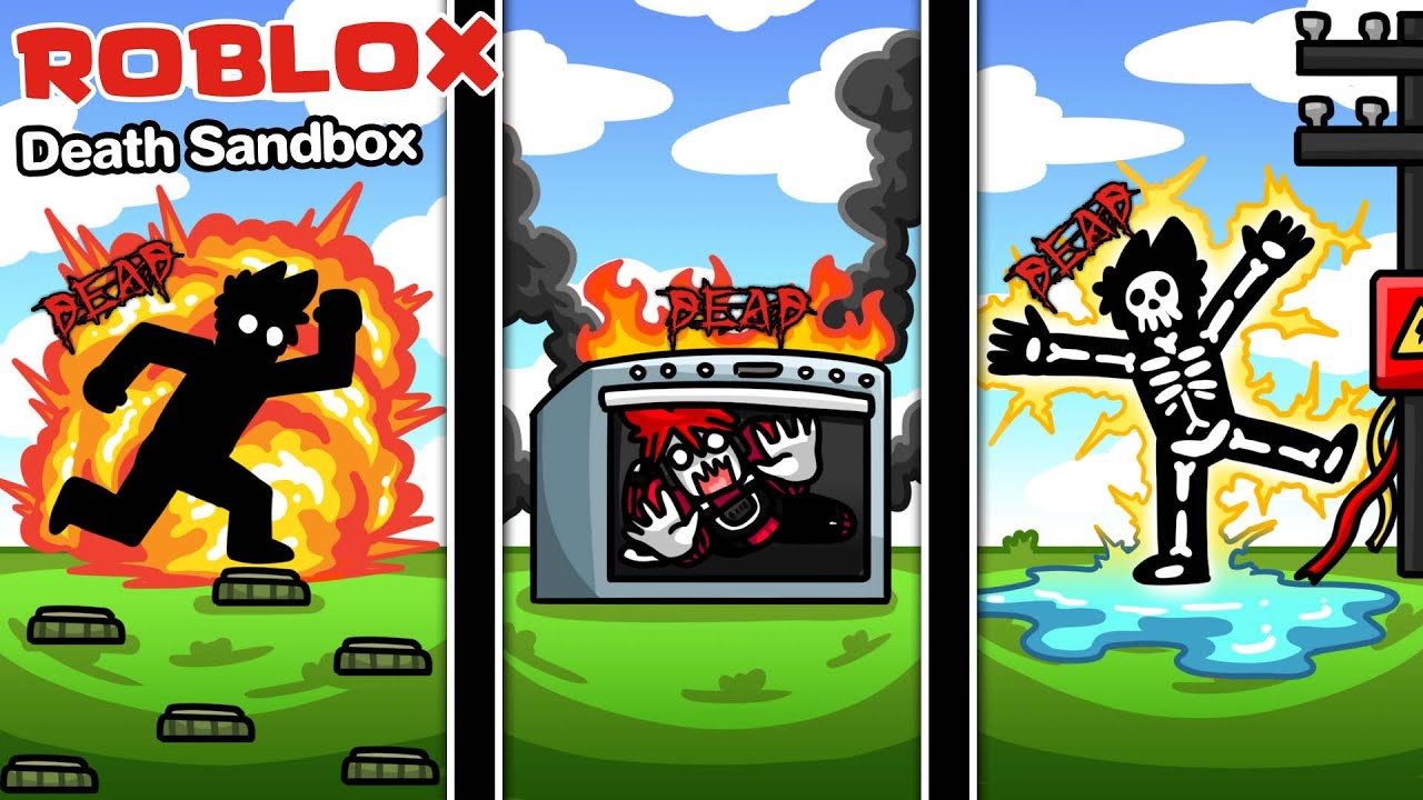 Roblox : Death Sandbox☠️ เลือกวิธีการตาย อันแสนโหดร้าย !!!