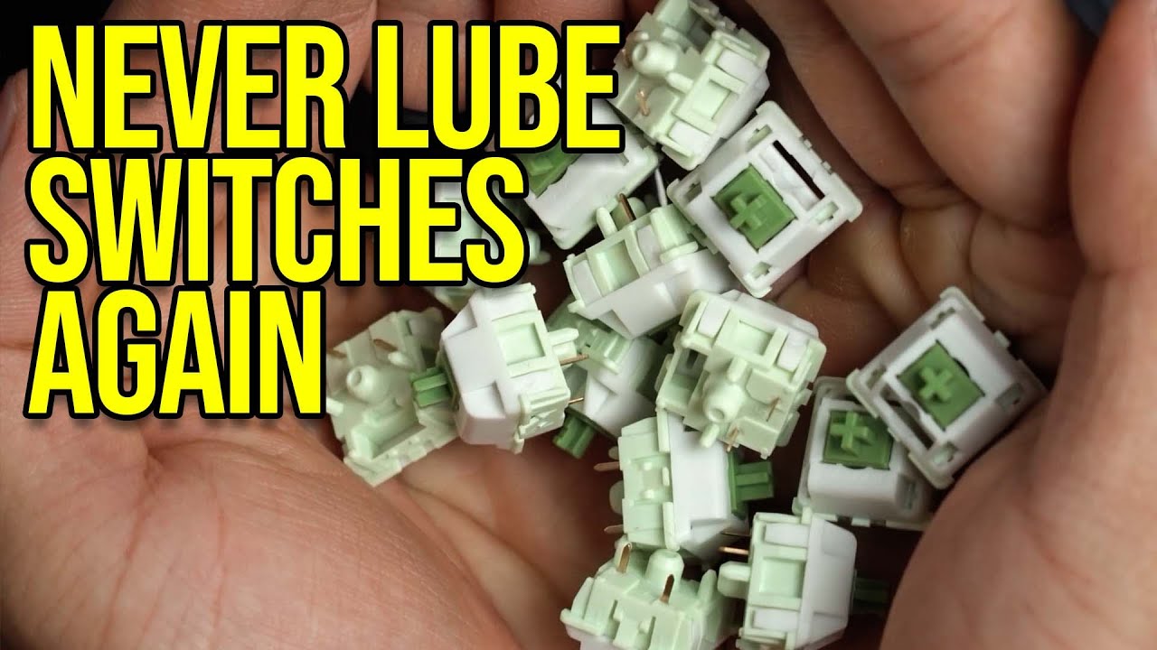 Новый переключатель для клавиатуры для ленивых — Matcha Latte Switches