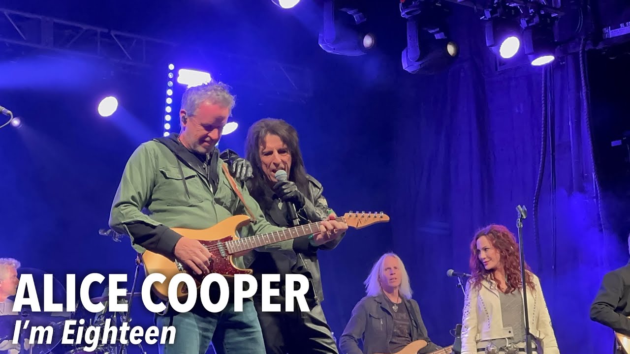ALICE COOPER - I’m Eighteen - Live @ Coopstock - Mesa, AZ 3/15/25 4K HDR