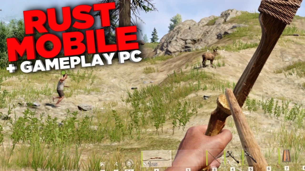 COMO JOGAR VERS&Atilde;O INGL&Ecirc;S DO RUST MOBILE | cadastrar-se para beta sem erro