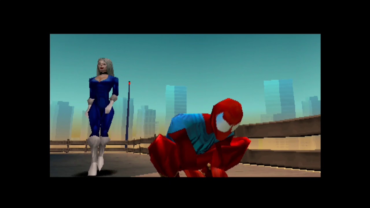 Spider-Man Ps1 Scarlet Spider HARD Full Game [1080p] [PSX]