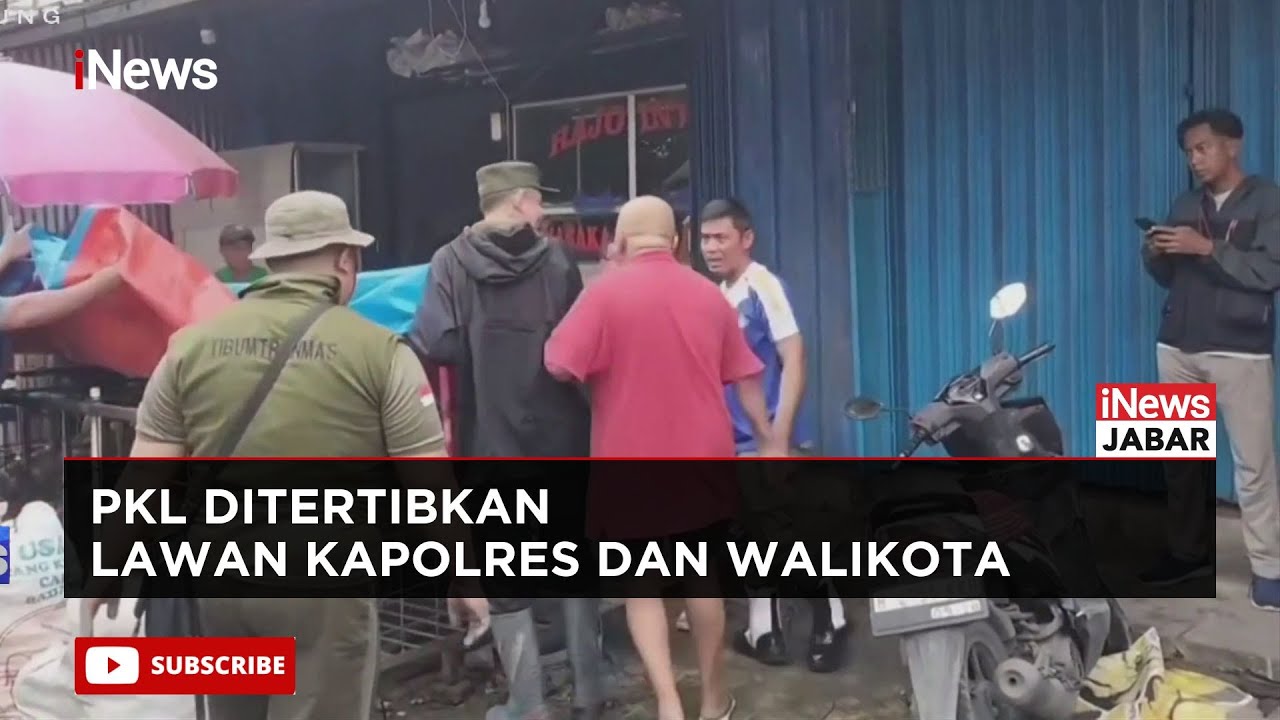 Tak Terima Ditertibkan, Pedagang Serang Kapolres dan Walikota di Bekasi