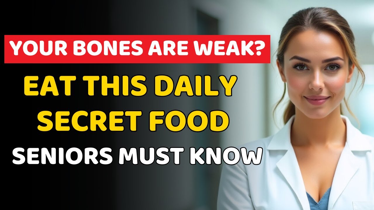OSTEOPOROSIS Warning: #1 FOOD that IMPROVES Weak Bones & Muscle | Senior Health (How to Consume It)