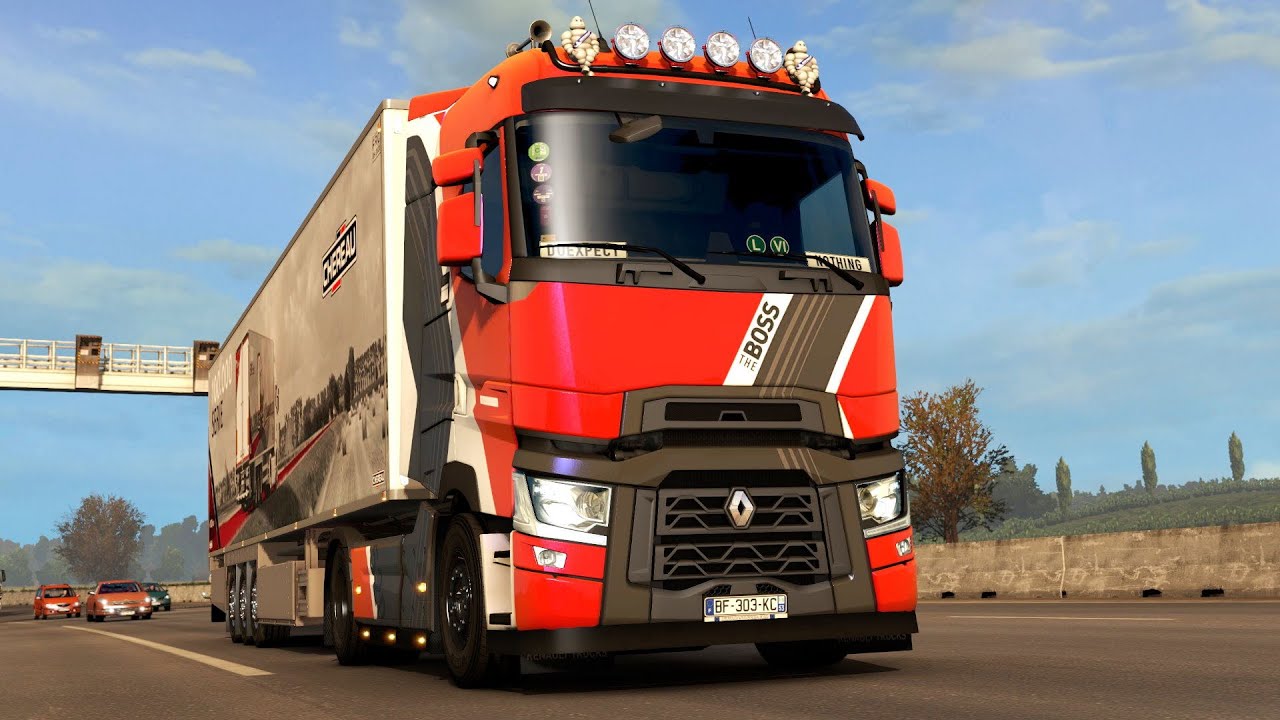 ETS2 1.38 ProMods 2.50 Renault Range T Toulouse - Le Mans