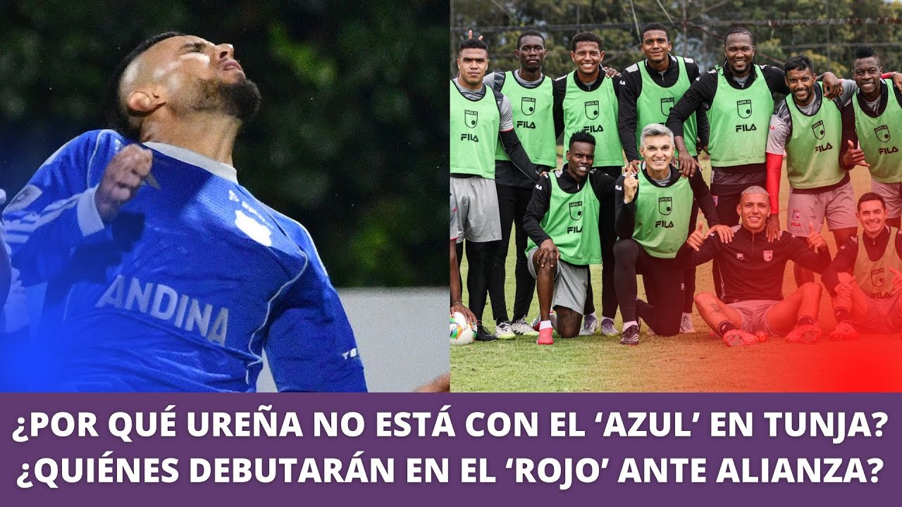 ¿Por qué Ureña no está con Millonarios ante Chicó? ¿Quiénes debutarán en Santa Fe contra Alianza?