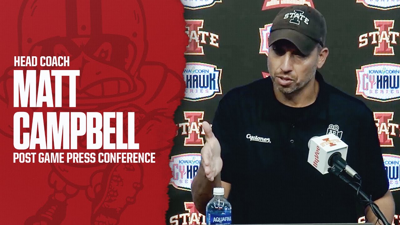 Head Coach Matt Campbell Press Conference | Post Iowa