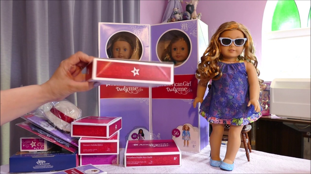 American Girl Haul and Unboxing Truly Me #49 #AmericanGirl #TrulyMe #DollDressing