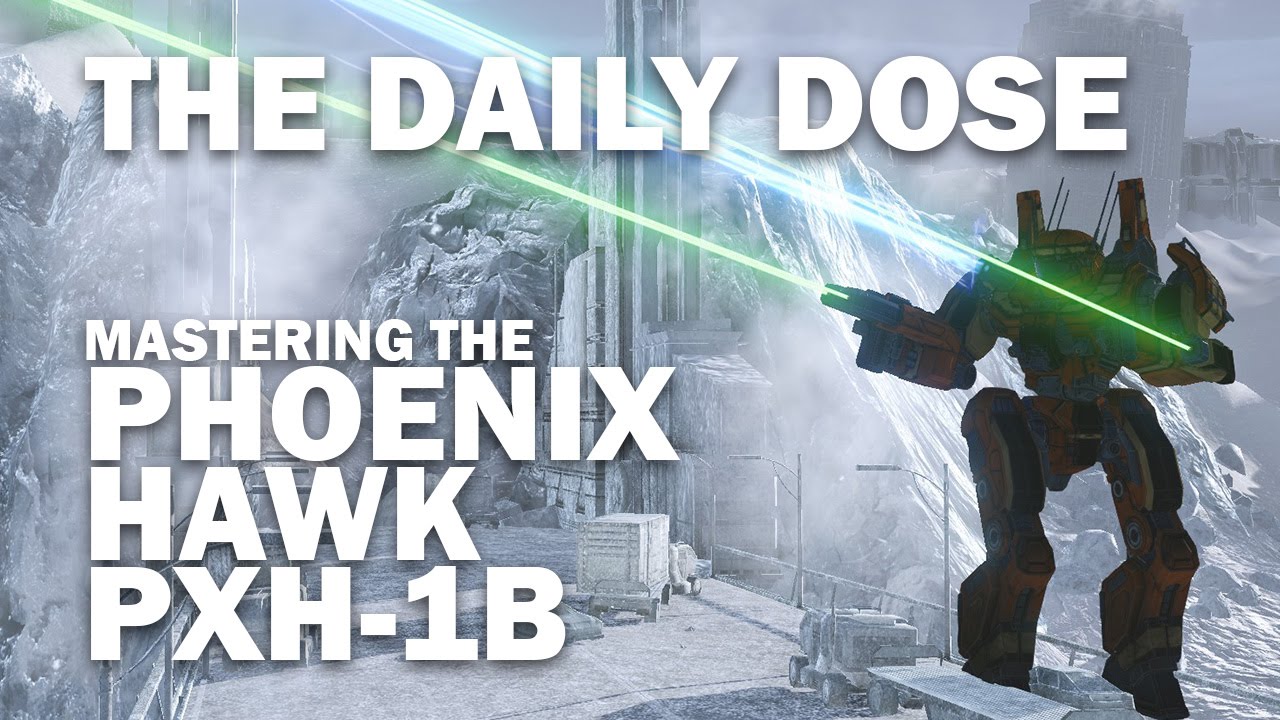 Phoenix Hawk PXH-1B - Mechwarrior Online