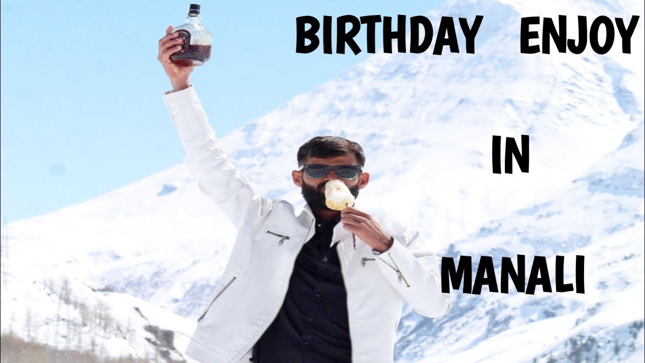 Birthday celebration in Manali । Manali tour। Ramesh Ahir Vlogs।@bharatjourney123