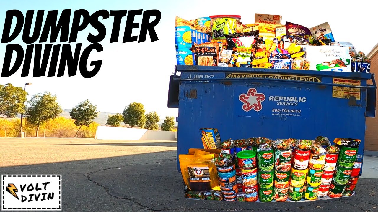 Dumpster Diving Massive Food Score Must See! - S3E38