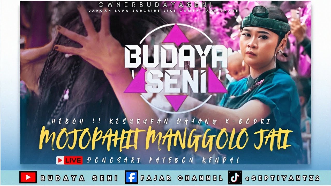 HEBOH !! KESURUPAN DAYANG X - BODRI FULL JARANAN PUTRI MOJOPAHIT MANGGOLO JATI LIVE DONOSARI PATEBON