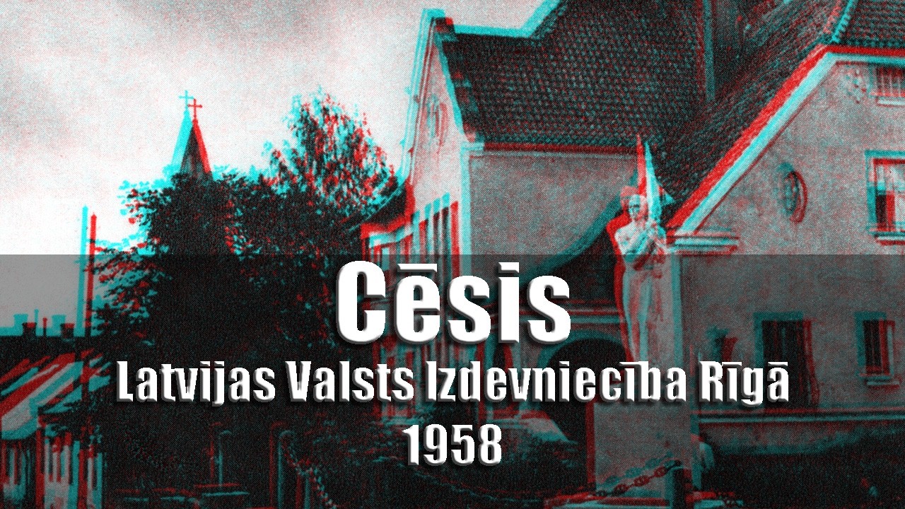 postcards - Cēsis. Latvijas Valsts Izdevniecība Rīgā. 1958 USSR  @ussrpostcards