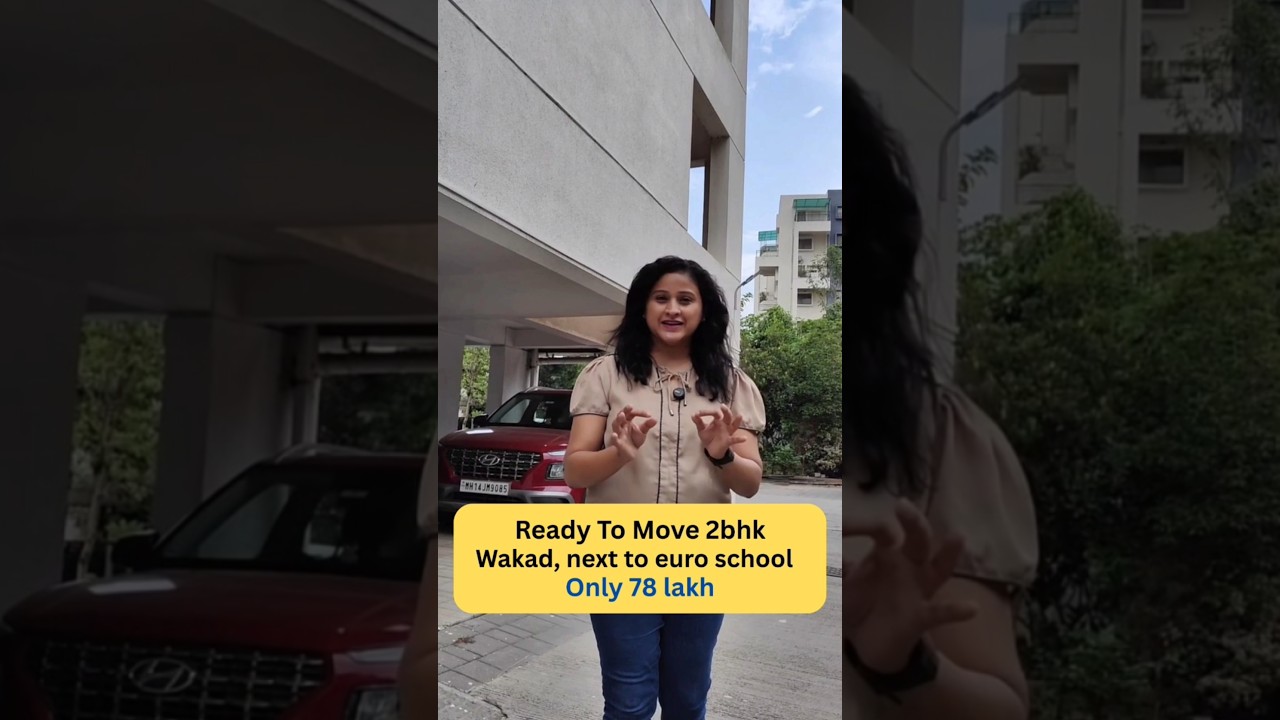 Ready to Move 2BHK in Wakad | Prime Location Near Euro School | Only ₹78 Lakh