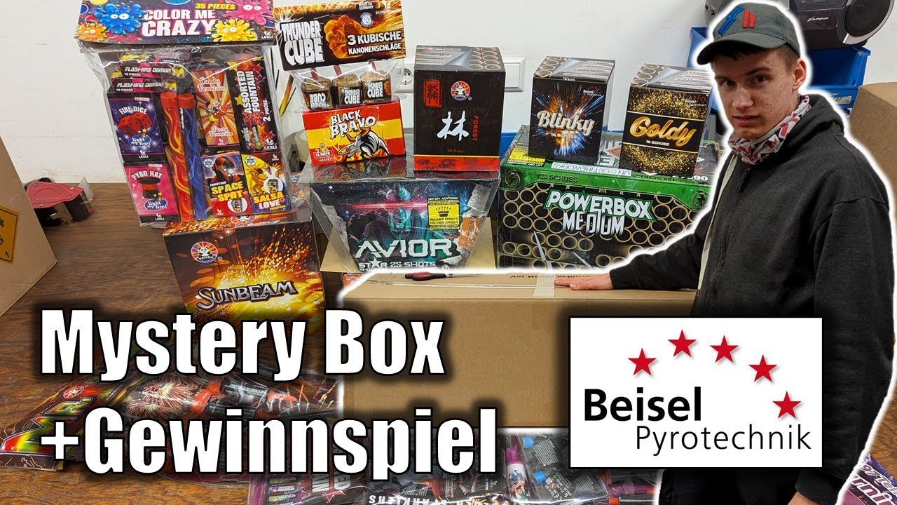 Beisel Mystery Box + GEWINNSPIEL 🔥🧨🎆 Unboxing 2024 [Twins Fireworks]
