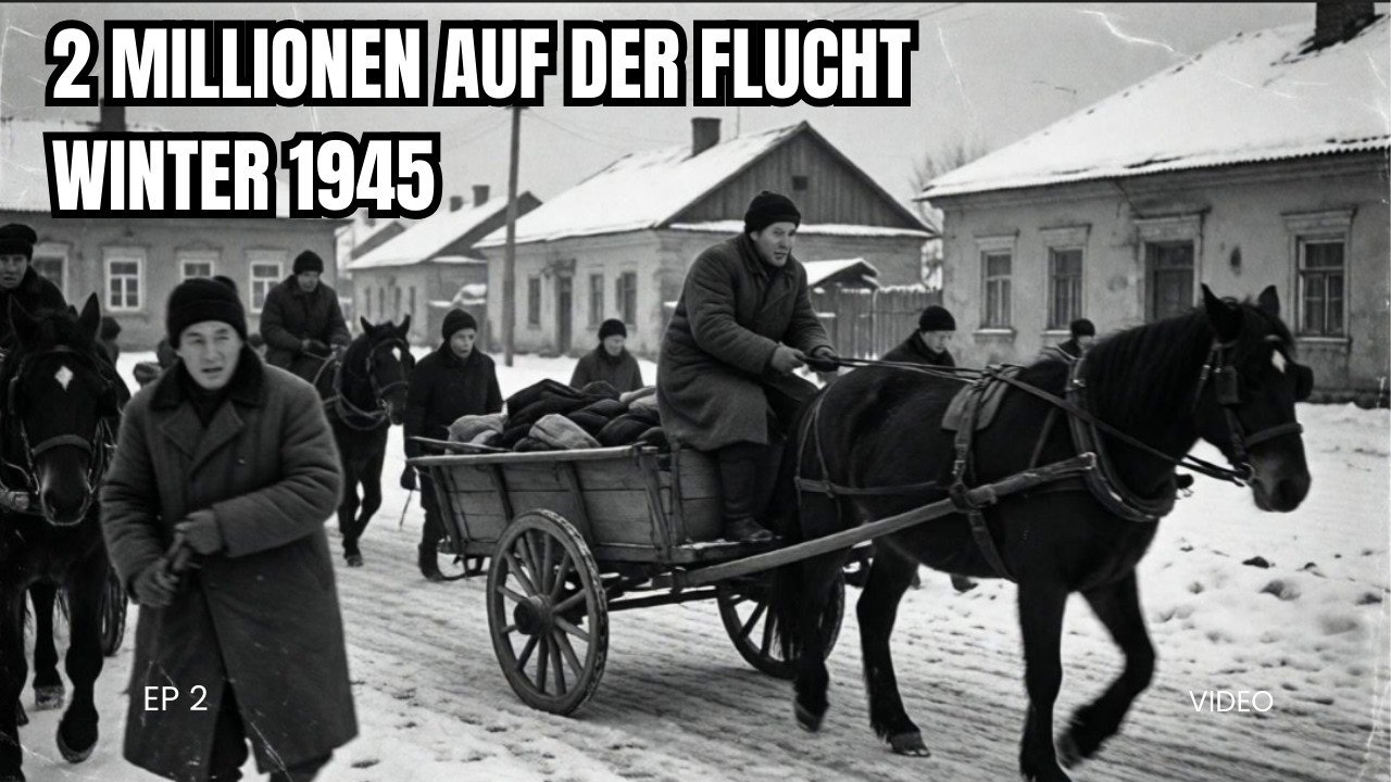 Flucht aus Ostpreußen 1945 Überleben bei  25°C  Wahre Geschichte