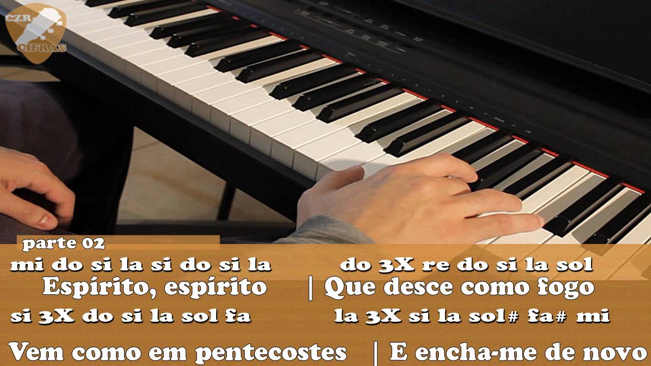 Aula de Teclado GOSPEL - SOLO Fácil Hino Eu navegarei
