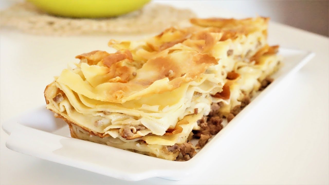 Настоящий Турецкий СуБёрек от турчанки/АЧМА с мясом