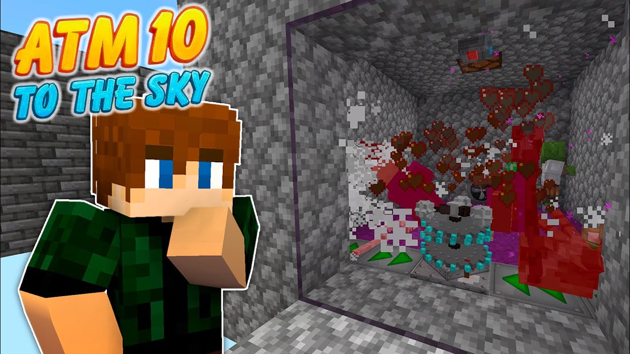 A MENOR MOBTRAP QUE JA FIZ!!! - Minecraft ATM 10 TTS E07 (1.21)