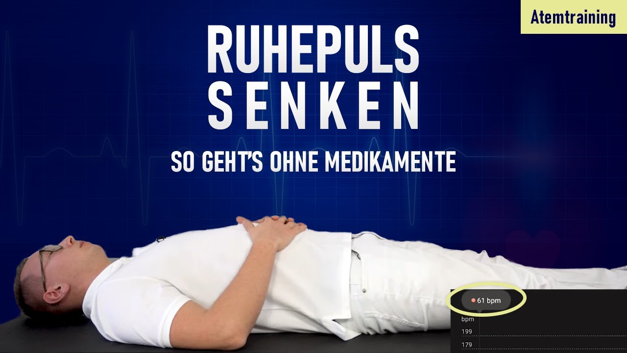 PULS ZU HOCH ❓ Diese Atemübung senkt deinen Ruhepuls
