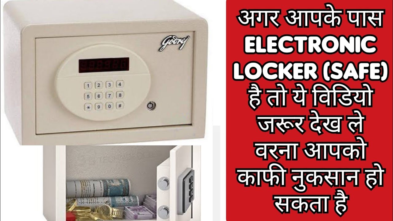 Godrej locker password reset set backup password in godrej electronic safe