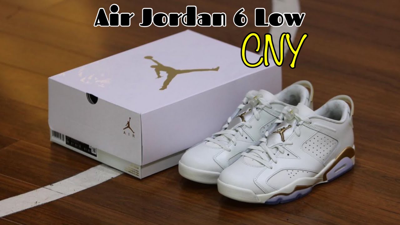CNY 2022 Air Jordan 6 Low