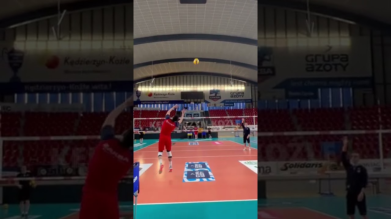 Professional Setter working on his high-ball setting! #volleyball #volley #setter #siatkowka