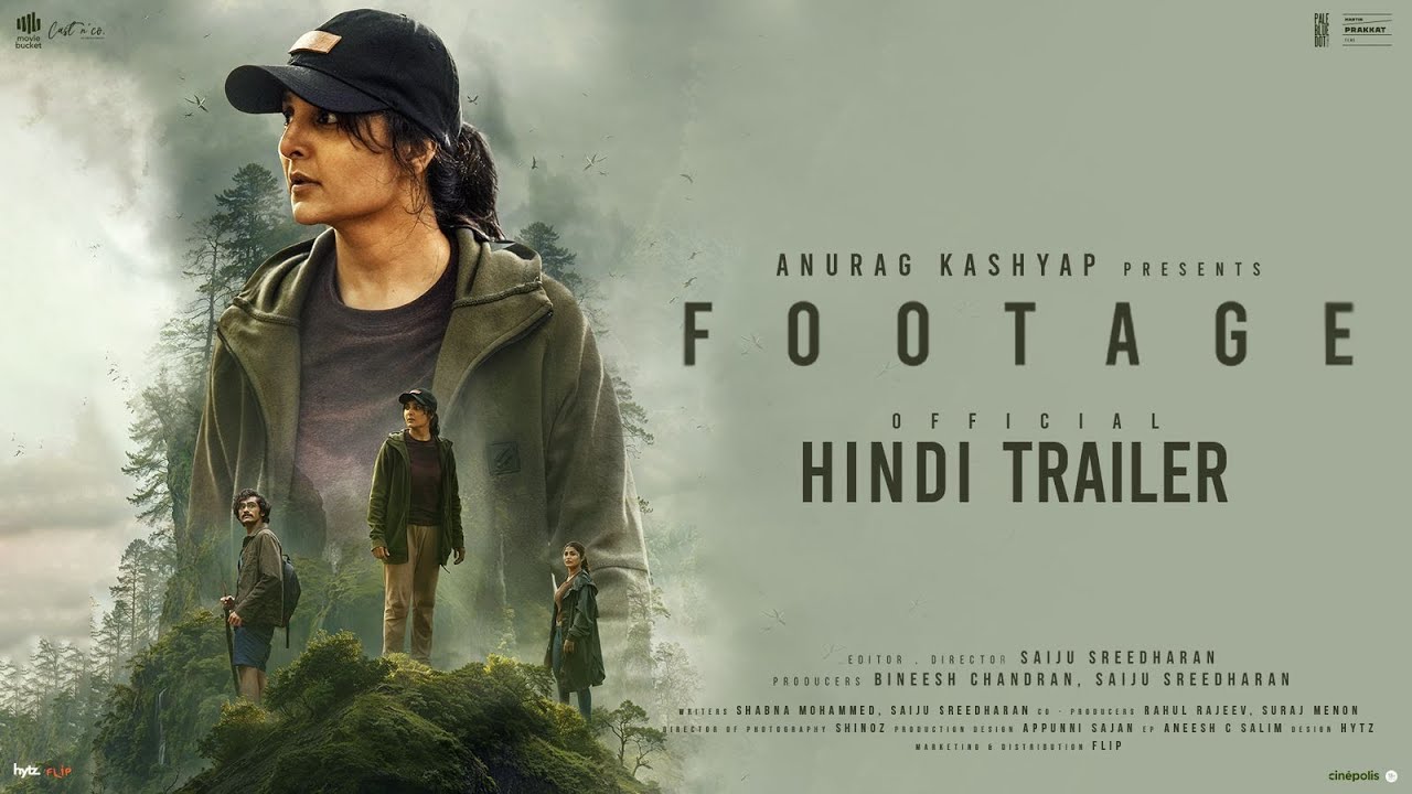 Footage (2025) Hindi Trailer | Anurag Kashyap | Manju Warrier | Saiju Sreedharan