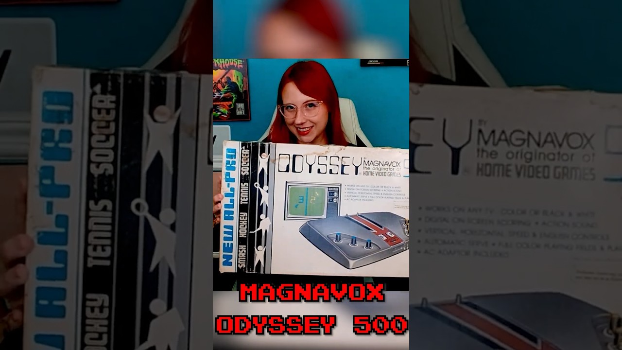 Игры 70-х! Magnavox Odyssey 500 #ретрогейминг #ретро #техноретро