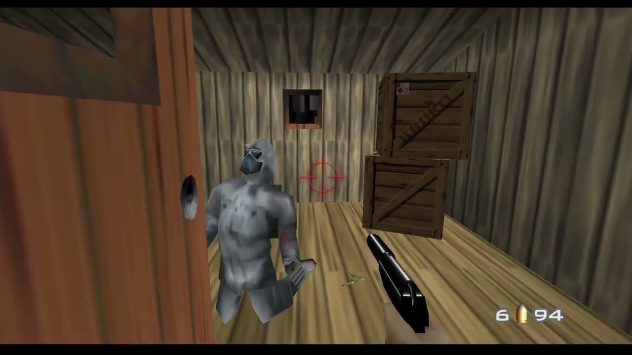 GoldenEye - Surface 1. Enemy golden guns. 00 Agent.