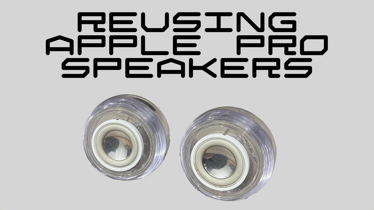 🇺🇸 Re-using Apple Pro Speakers (M6531) [#TCE0362]