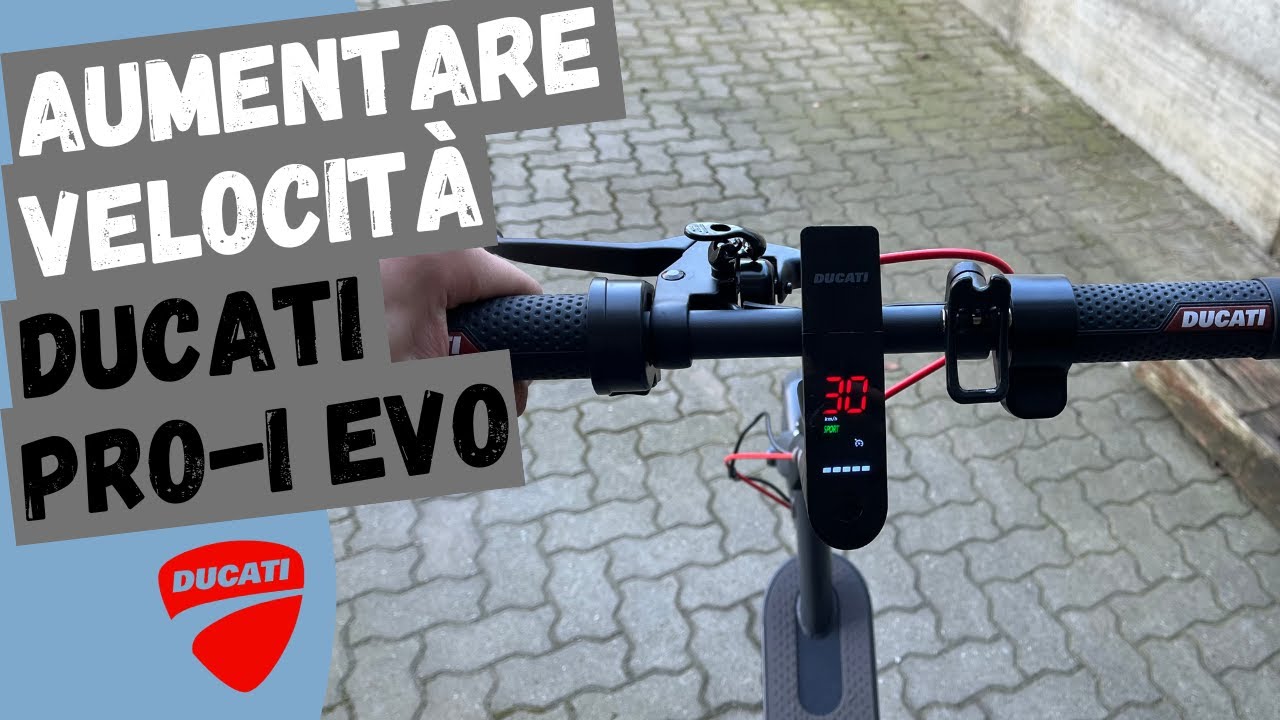 Sbloccare velocità 30km/h 🛴💨 | Ducati Pro-I Evo