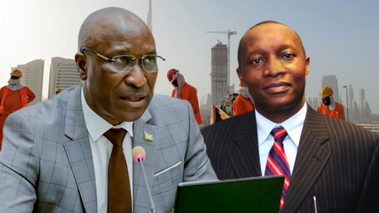 ABAKENGUZAMATEKA BABAJIJE MINISTRE #EDUARD IBIJANYE N'ABARUNDI BAJA GUKORERA #DUBAÏ  2025-2026