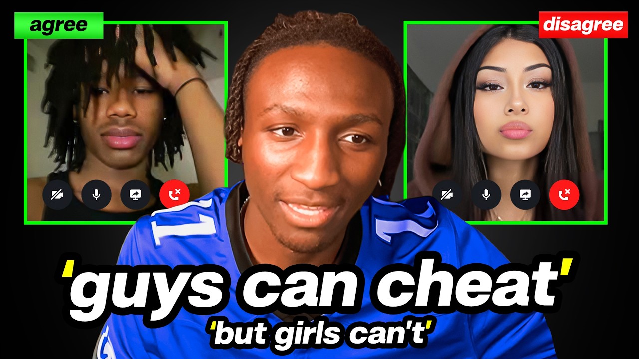 i asked my viewers about double standards…