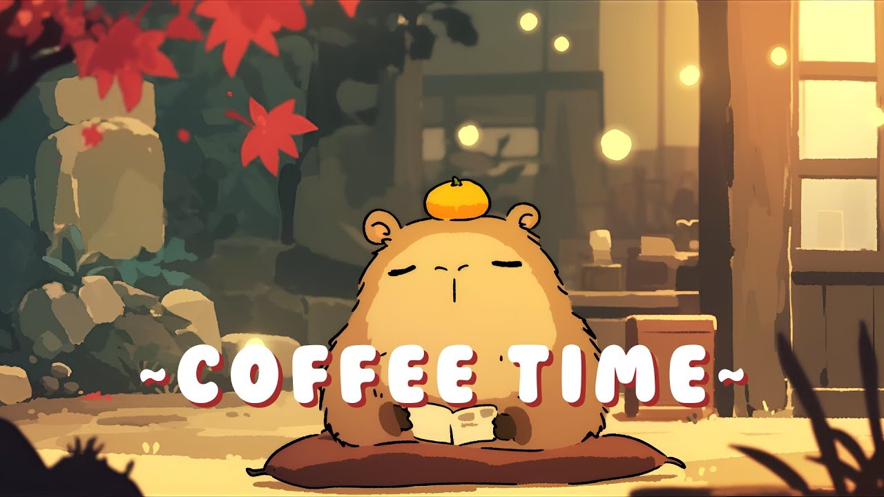 Capybara Lofi Collection - Calming Beats & Melodies ~ Cozy Times ~ 🦫 ✨ 🌙