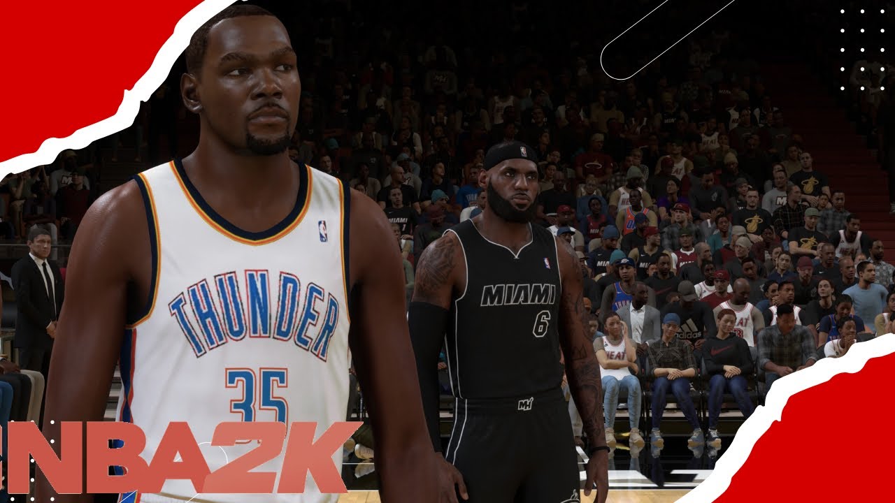 LeBron James 34 vs Kevin Durant 30 duel realistic NBA 2K highlights | 11-12 RS | PS5