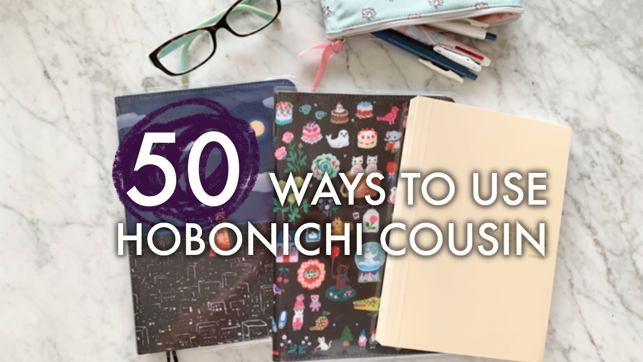 50 способов использования ежедневника Hobonichi Cousin.