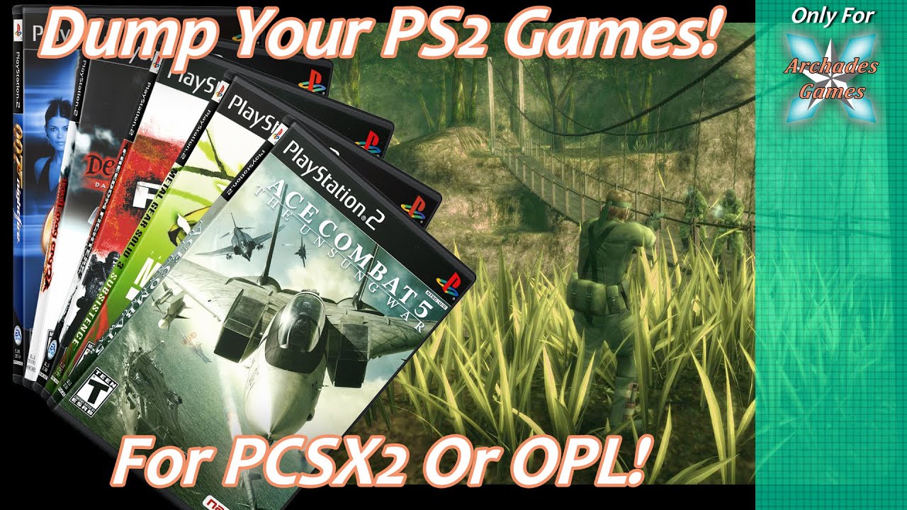 Как сделать дамп игр PS2 для PCSX2 или открыть загрузчик PS2